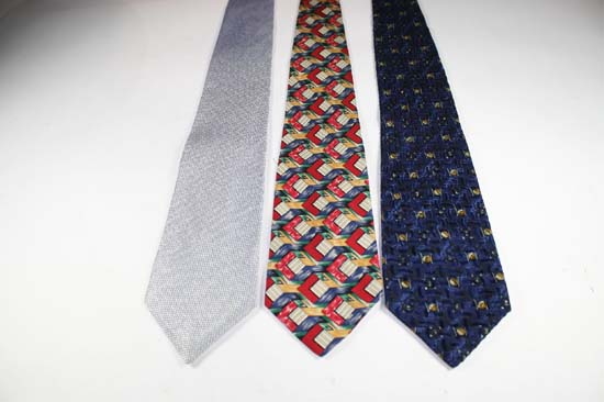 LOT 3 ROBERT TALBOTT DESIGNER DRESS TIES/NECKTIES  