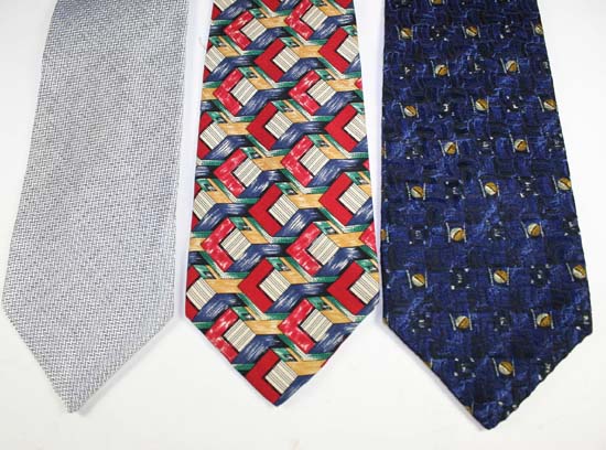 LOT 3 ROBERT TALBOTT DESIGNER DRESS TIES/NECKTIES  