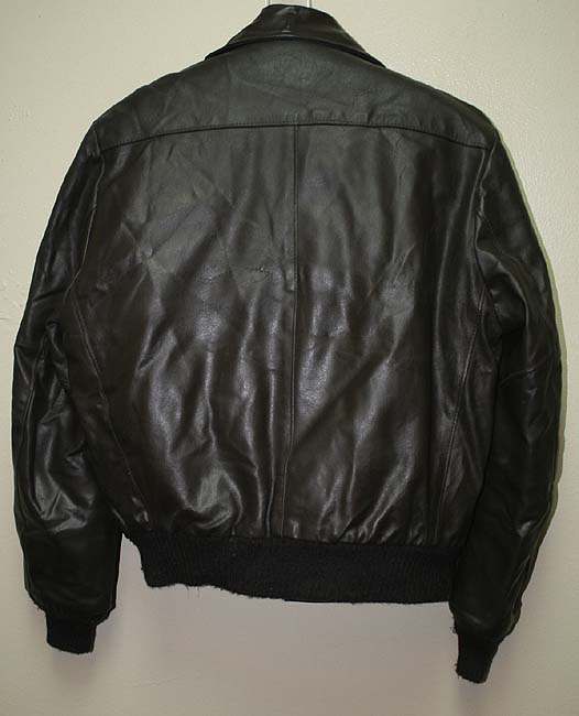 MENS OAKTON TYPE A2 LEATHER FLIGHT/BOMBER JACKET sz 42  