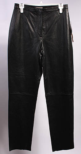 WOMENS APOSTROPHE LEATHER FASHION PANTS sz 8/28x31 NWT  